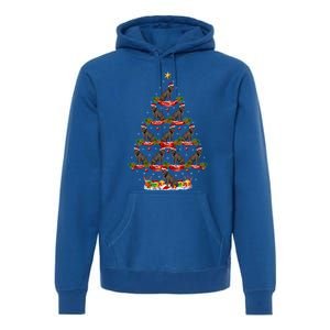 Cane Corso Dog Xmas Tree Lighting Cane Corso Christmas Tree Gift Premium Hoodie