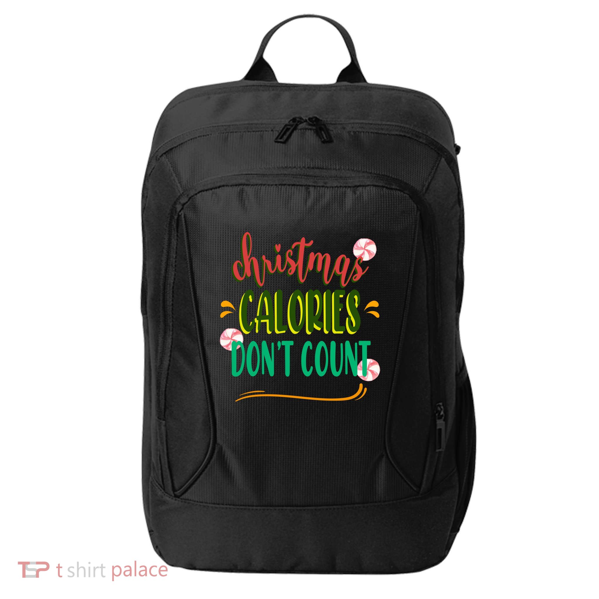 Christmas Calories Dont Count Funny City Backpack