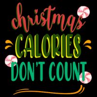 Christmas Calories Dont Count Funny Impact Tech Backpack