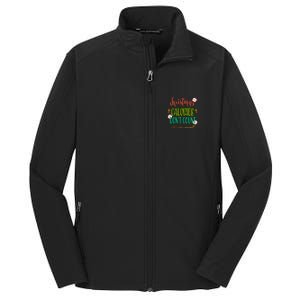 Christmas Calories Dont Count Funny Core Soft Shell Jacket