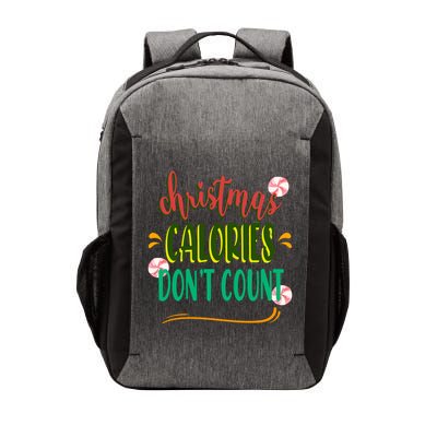 Christmas Calories Dont Count Funny Vector Backpack