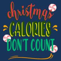Christmas Calories Dont Count Funny Infant Baby Jersey Bodysuit