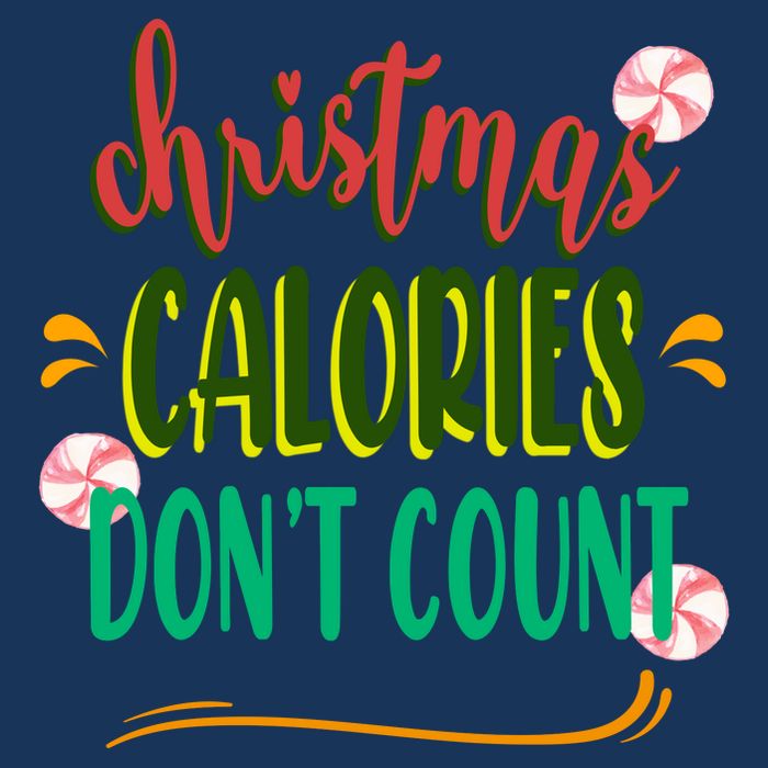 Christmas Calories Dont Count Funny Infant Baby Jersey Bodysuit