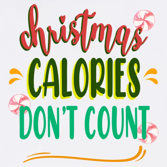 Christmas Calories Dont Count Funny USA-Made Doggie Bandana