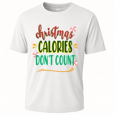 Christmas Calories Dont Count Funny Performance Shirt