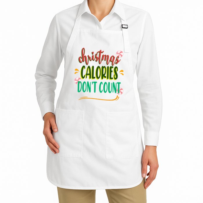 Christmas Calories Dont Count Funny Apron