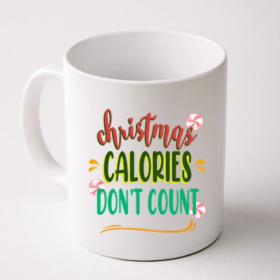 Christmas Calories Dont Count Funny Mug