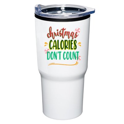 Christmas Calories Dont Count Funny Tumbler