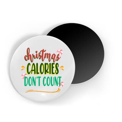 Christmas Calories Dont Count Funny Magnet