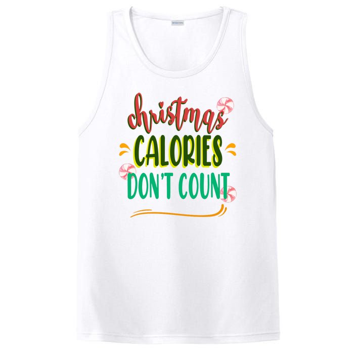 Christmas Calories Dont Count Funny PosiCharge Competitor Tank