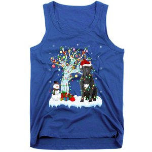 Cane Corso Dog Xmas Tree Lighting Santa Cane Corso Christmas Gift Tank Top