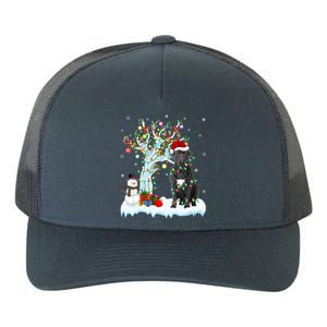 Cane Corso Dog Xmas Tree Lighting Santa Cane Corso Christmas Gift Yupoong Adult 5-Panel Trucker Hat