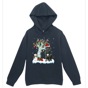 Cane Corso Dog Xmas Tree Lighting Santa Cane Corso Christmas Gift Urban Pullover Hoodie