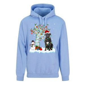 Cane Corso Dog Xmas Tree Lighting Santa Cane Corso Christmas Gift Unisex Surf Hoodie