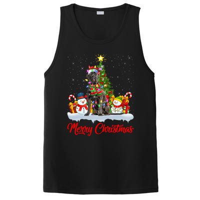 Cane Corso Dog Xmas Tree Lighting Santa Cane Corso Christmas Gift PosiCharge Competitor Tank