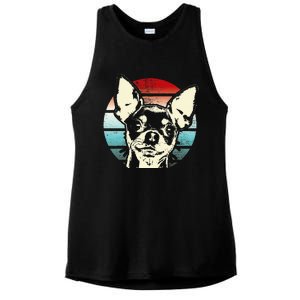 ChihuahueñO Chihuahua Dog Breed Ladies PosiCharge Tri-Blend Wicking Tank