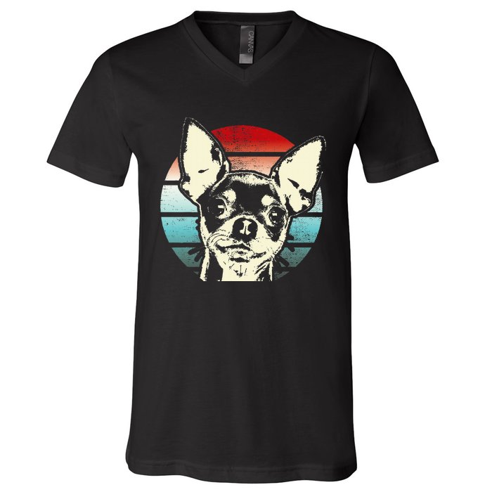 ChihuahueñO Chihuahua Dog Breed V-Neck T-Shirt