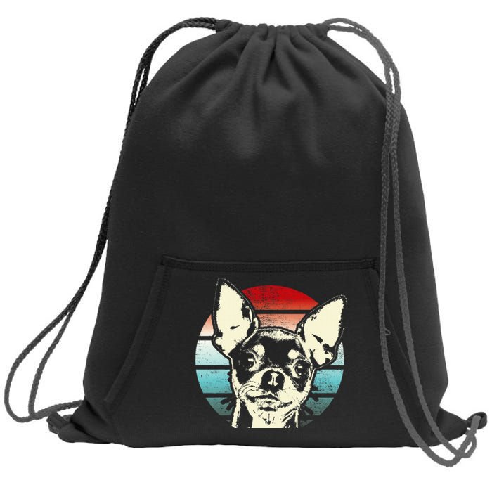 ChihuahueñO Chihuahua Dog Breed Sweatshirt Cinch Pack Bag