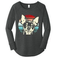 ChihuahueñO Chihuahua Dog Breed Women's Perfect Tri Tunic Long Sleeve Shirt