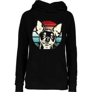 ChihuahueñO Chihuahua Dog Breed Womens Funnel Neck Pullover Hood