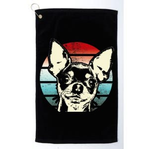 ChihuahueñO Chihuahua Dog Breed Platinum Collection Golf Towel