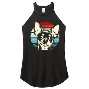 ChihuahueñO Chihuahua Dog Breed Women's Perfect Tri Rocker Tank