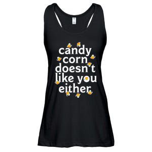 Candy Corn Doesn't Like You Either Ladies Essential Flowy Tank