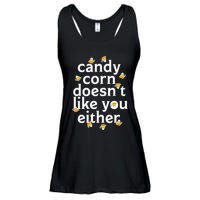 Candy Corn Doesn't Like You Either Ladies Essential Flowy Tank