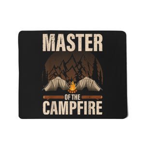 Cool Campfire Design For Men Women Camping Trailer Camper Mousepad