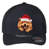 Chow Chow Dog Santa Claus Hat Christmas Holidays Flexfit Unipanel Trucker Cap