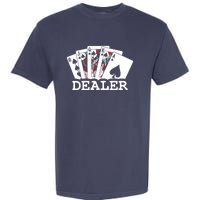 Casino Card Dealer Poker & Blackjacks Gamblers Garment-Dyed Heavyweight T-Shirt