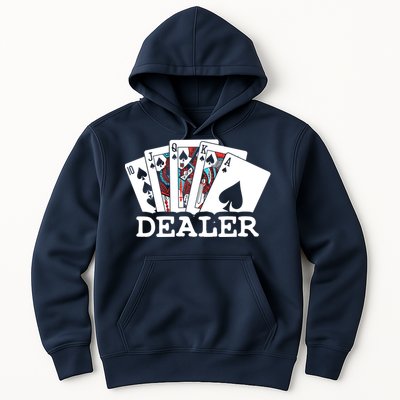 Casino Card Dealer Poker & Blackjacks Gamblers Hoodie