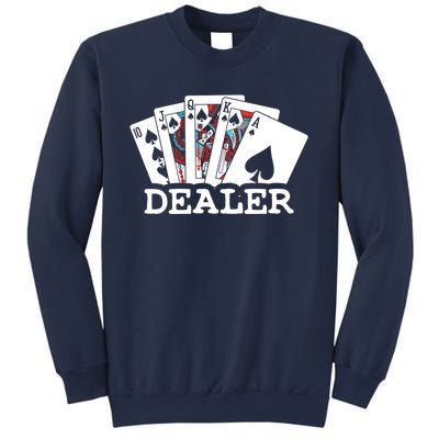 Casino Card Dealer Poker & Blackjacks Gamblers Sweatshirt