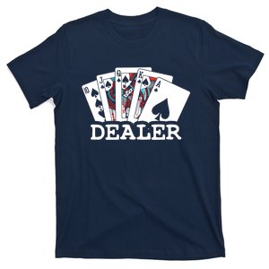 Casino Card Dealer Poker & Blackjacks Gamblers T-Shirt