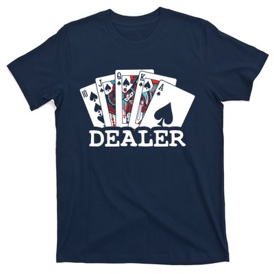 Casino Card Dealer Poker & Blackjacks Gamblers T-Shirt