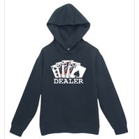 Casino Card Dealer Poker & Blackjacks Gamblers Urban Pullover Hoodie