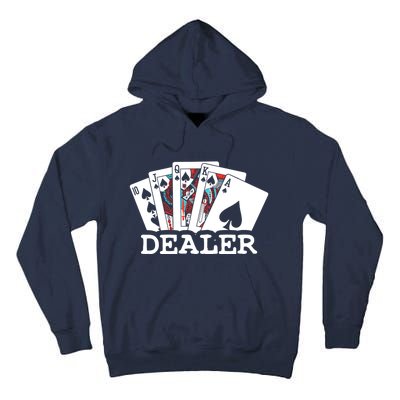 Casino Card Dealer Poker & Blackjacks Gamblers Tall Hoodie