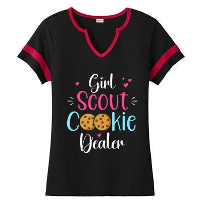 Cool Cookie Dealer Scout For Cool Family Matching Ladies Halftime Notch Neck Tee