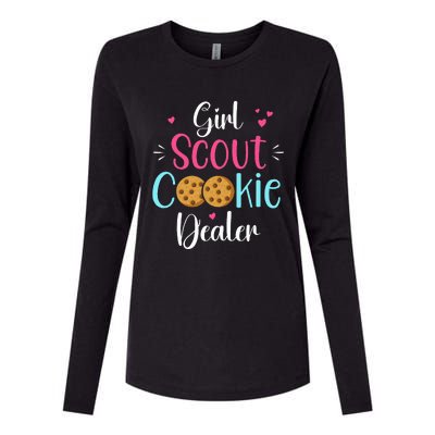 Cool Cookie Dealer Scout For Cool Family Matching Womens Cotton Relaxed Long Sleeve T-Shirt