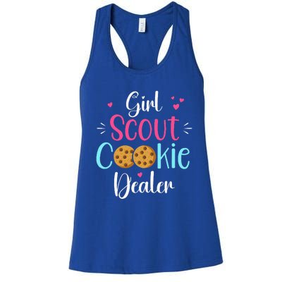 Cool Cookie Dealer Scout For Cool Family Matching Women's Racerback Tank