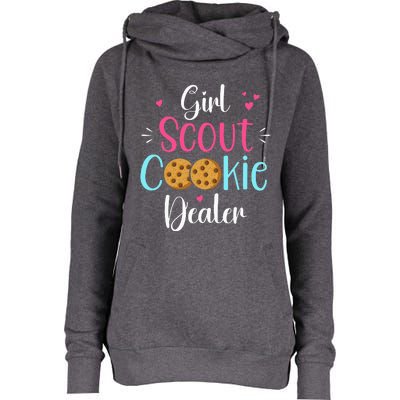 Cool Cookie Dealer Scout For Cool Family Matching Womens Funnel Neck Pullover Hood