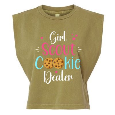 Cool Cookie Dealer Scout For Cool Family Matching Garment-Dyed Women's Muscle Tee