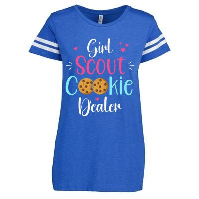 Cool Cookie Dealer Scout For Cool Family Matching Enza Ladies Jersey Football T-Shirt