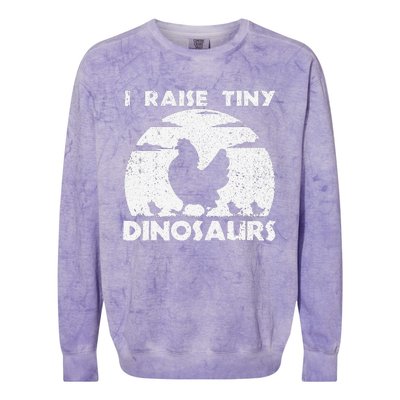 Cool Chicken Design For Wo Farm Lover Chicken Farmer Colorblast Crewneck Sweatshirt