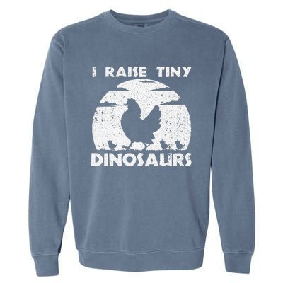 Cool Chicken Design For Wo Farm Lover Chicken Farmer Garment-Dyed Sweatshirt