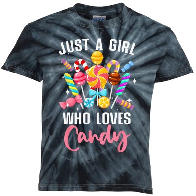 Cute Candy Design For Women Sweets Candy Lover Kids Tie-Dye T-Shirt