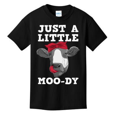 Cute Cow Design For  Dairy Cow Lover Kids T-Shirt