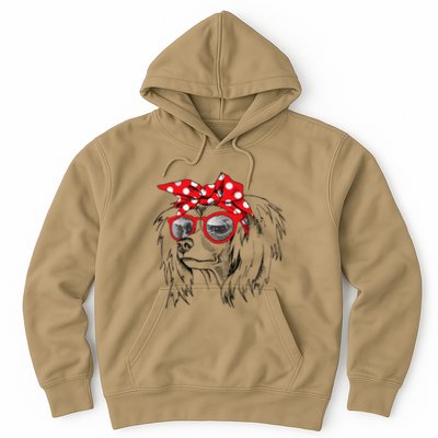 Chinese Crested Dog Mom Bandana Sunglasses MotherS Day Hoodie
