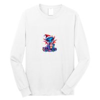 Cute Christmas Dragon Long Sleeve Shirt