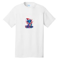 Cute Christmas Dragon Tall T-Shirt